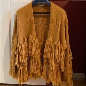 Mustard colored sweater